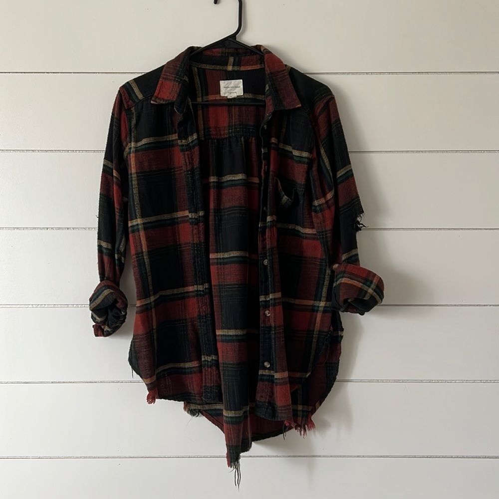 Oversized fit American Eagle flannel